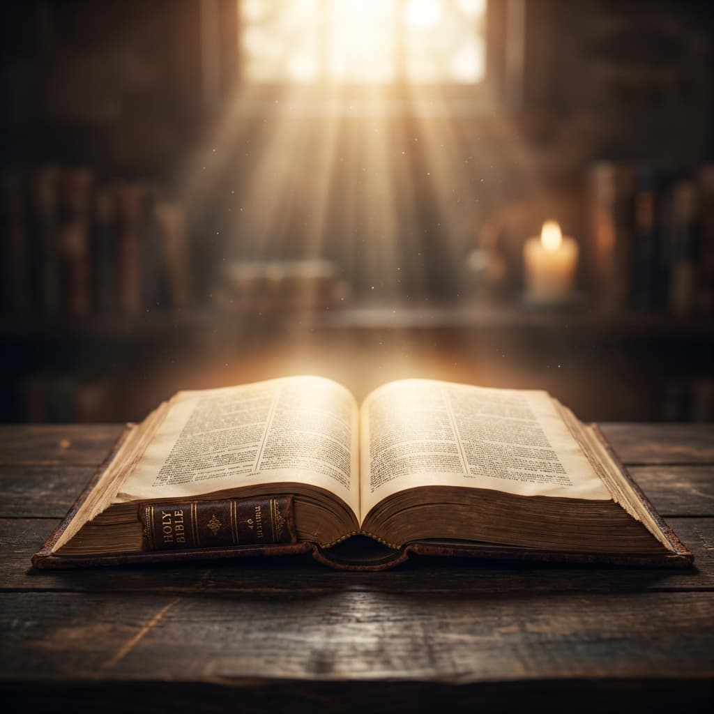 The Holy Bible with Divine Light